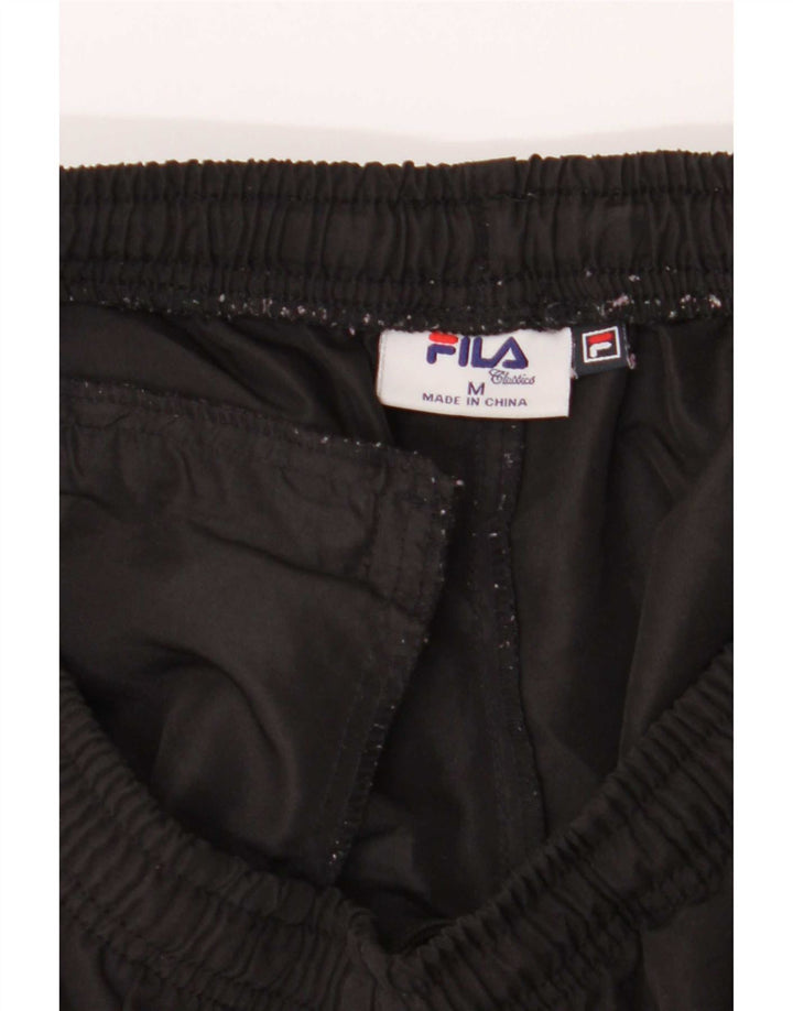 Fila Herren Badeshorts Medium Schwarz Polyester