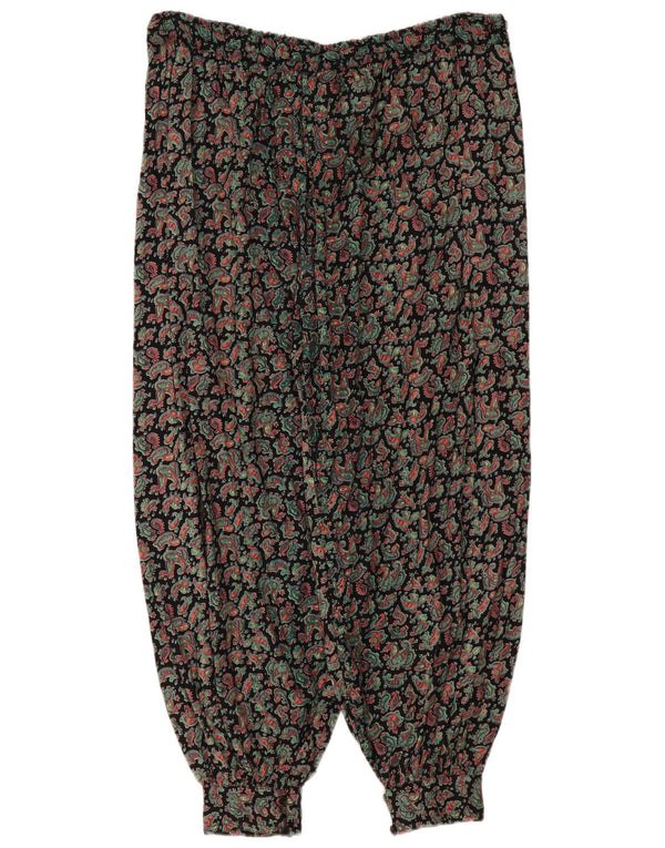 Vintage Damen Haremshose Einheitsgröße W36 L28 Mehrfarbig Paisley