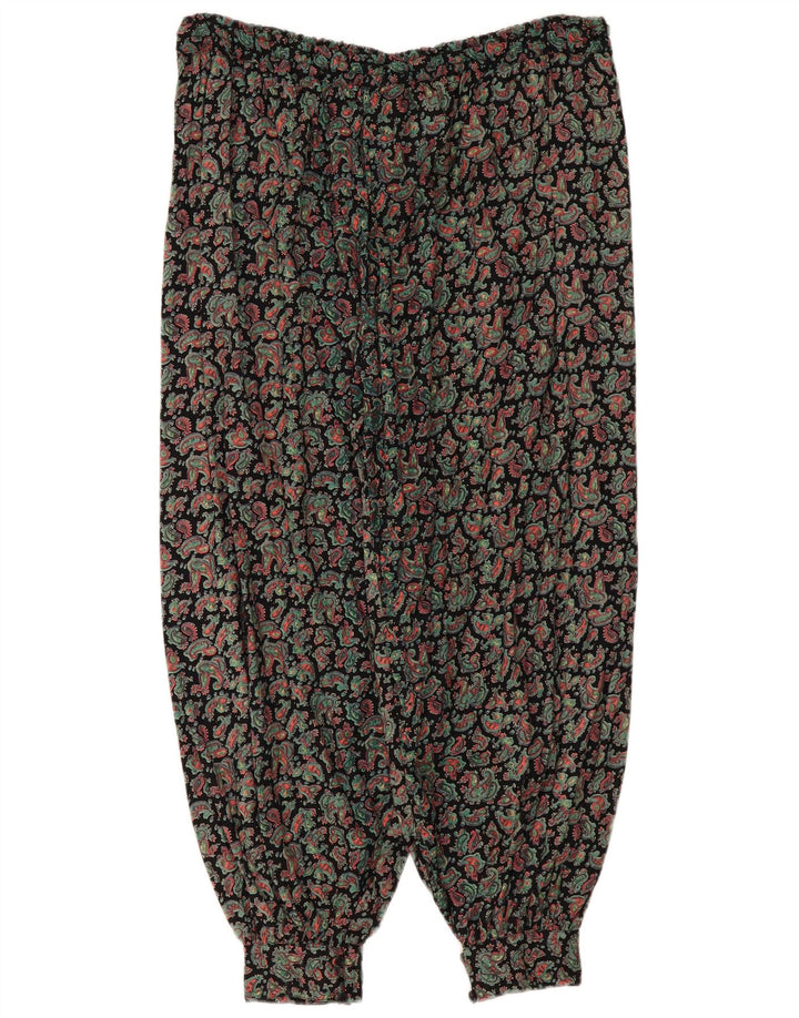 Vintage Damen Haremshose Einheitsgröße W36 L28 Mehrfarbig Paisley