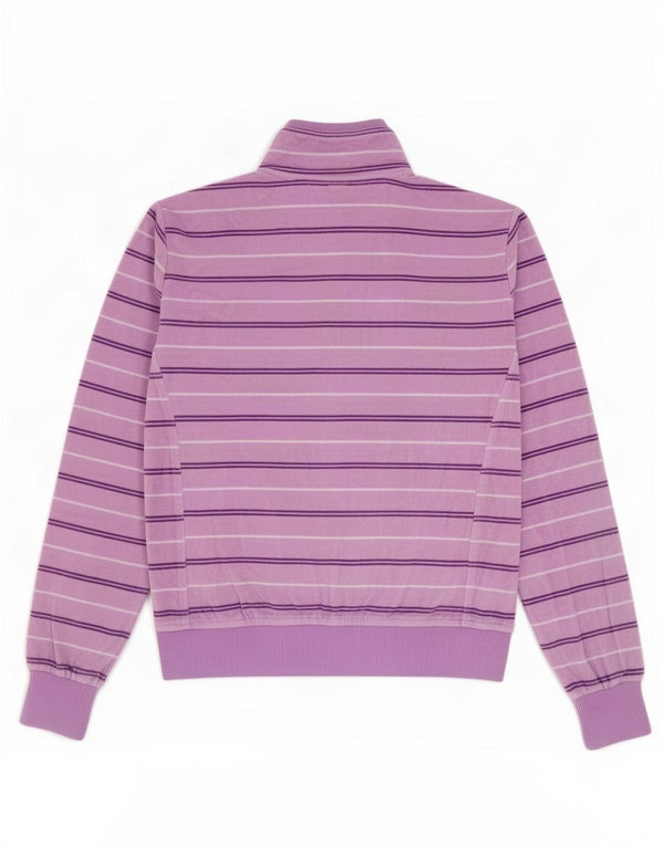 Champion Damen Samt-Trainingsoberteil, Jacke, UK 10, Größe S, Lila, gestreift