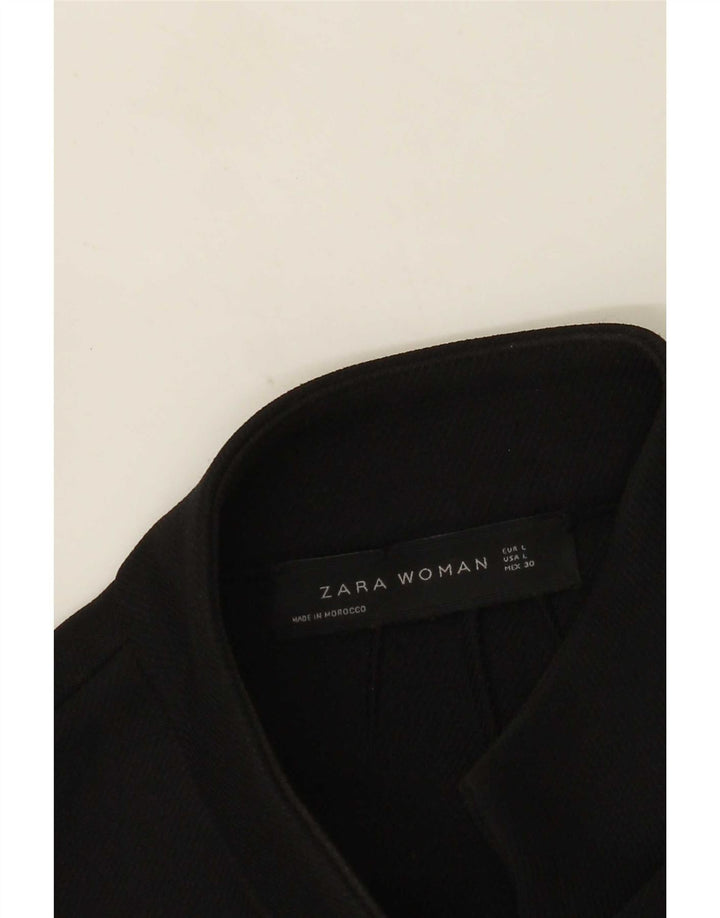 Zara Damen Bolerojacke UK 14 Large Schwarz