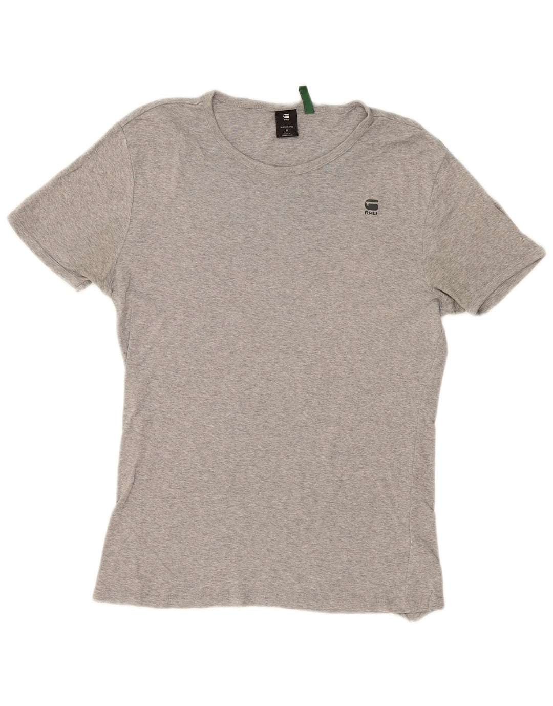G-Star Herren T-Shirt-Oberteil aus mittelgrau gesprenkelter Baumwolle