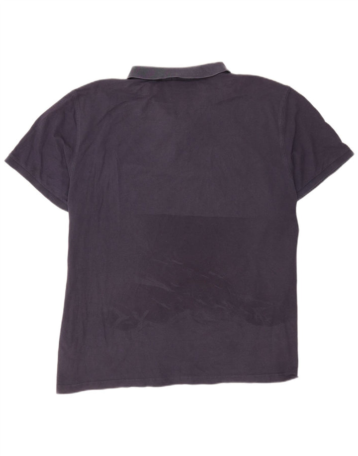 Gant Herren-Poloshirt mit normaler Passform, 5XL, Marineblau