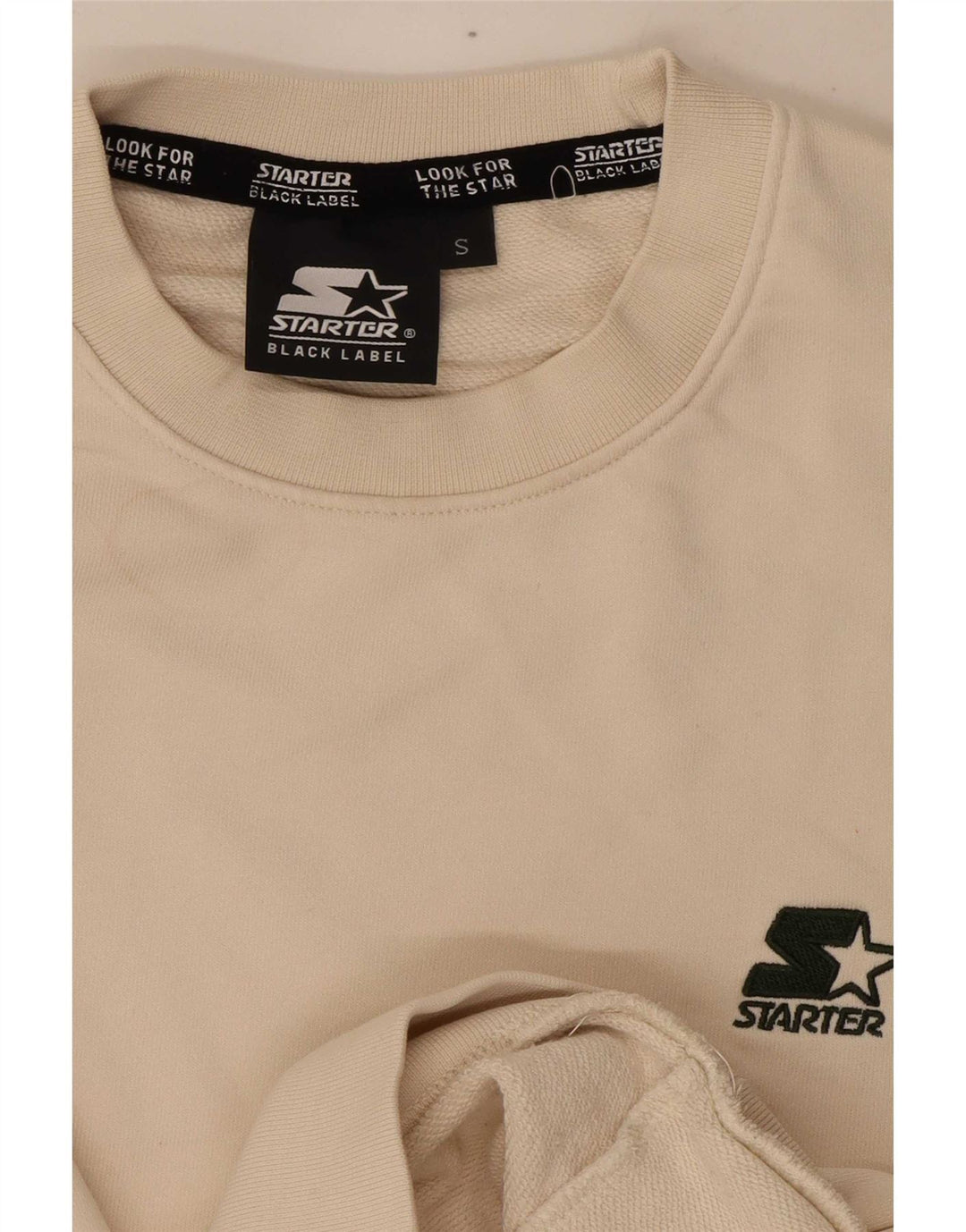Starter Herren Sweatshirt Pullover Small Off White