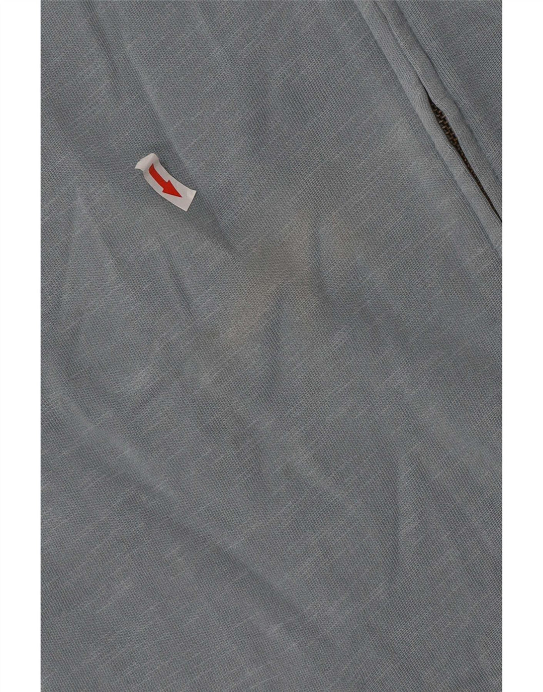 Animal Herren-Kapuzenpullover mit Reißverschluss, mittelblau gesprenkelte Baumwolle