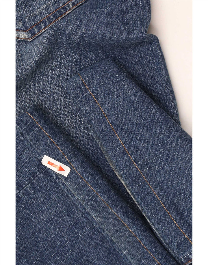 Tommy Hilfiger Herren Bootcut Jeans W36 L30 Blaue Baumwolle