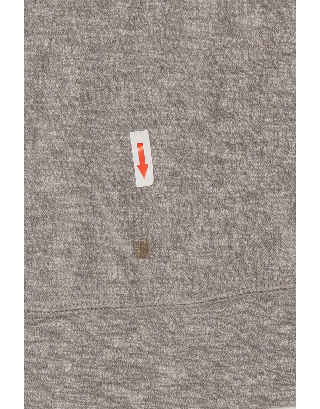 The North Face Damen-Sweatshirt-Pullover, UK 14, mittelgrau gefleckte Baumwolle