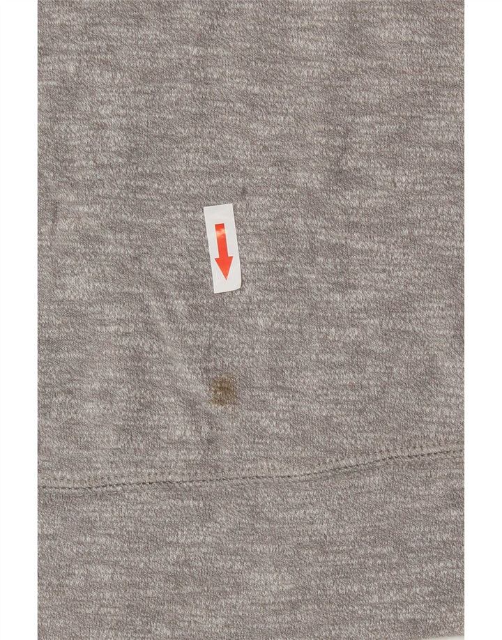 The North Face Damen-Sweatshirt-Pullover, UK 14, mittelgrau gefleckte Baumwolle