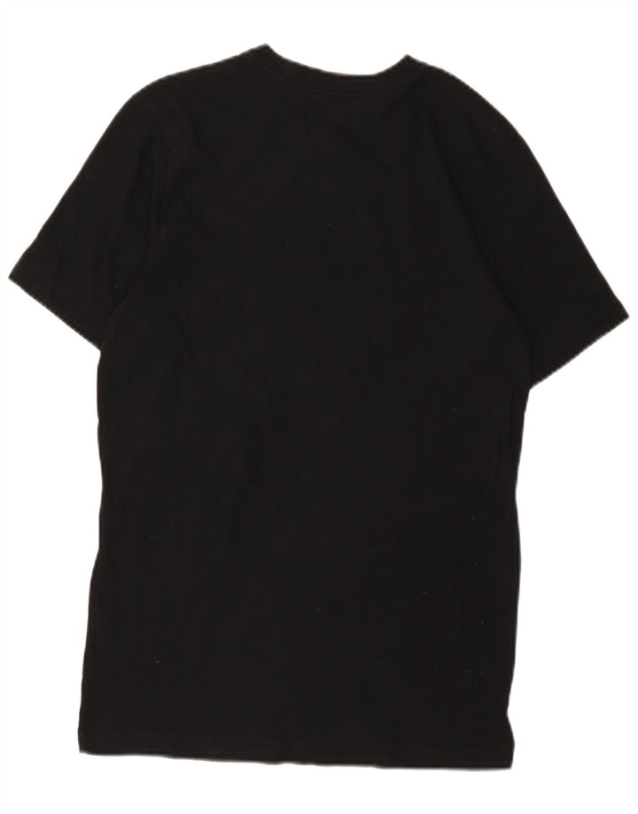 Nike Herren T-Shirt Top XS Schwarz Baumwolle