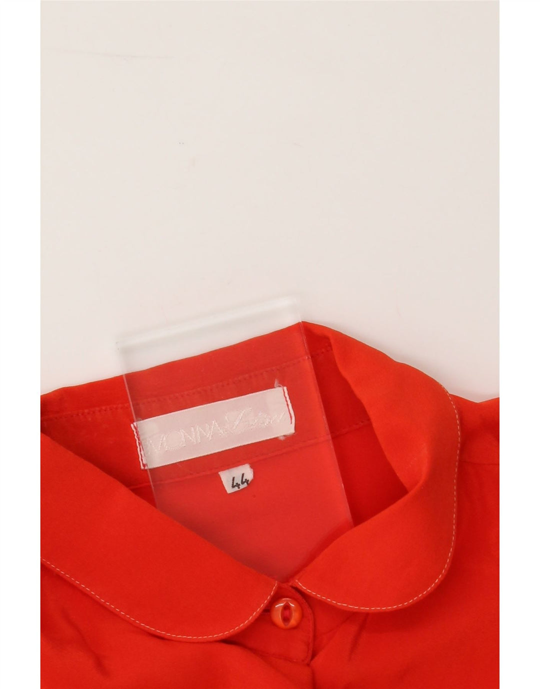 MONNALISA Womens Shirt Blouse IT 44 Medium Red Vintage Monnalisa and Second-Hand Monnalisa from Messina Hembry 