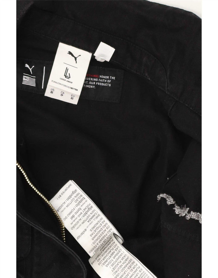 Puma Damen Overall UK 6 XS Schwarz Baumwolle