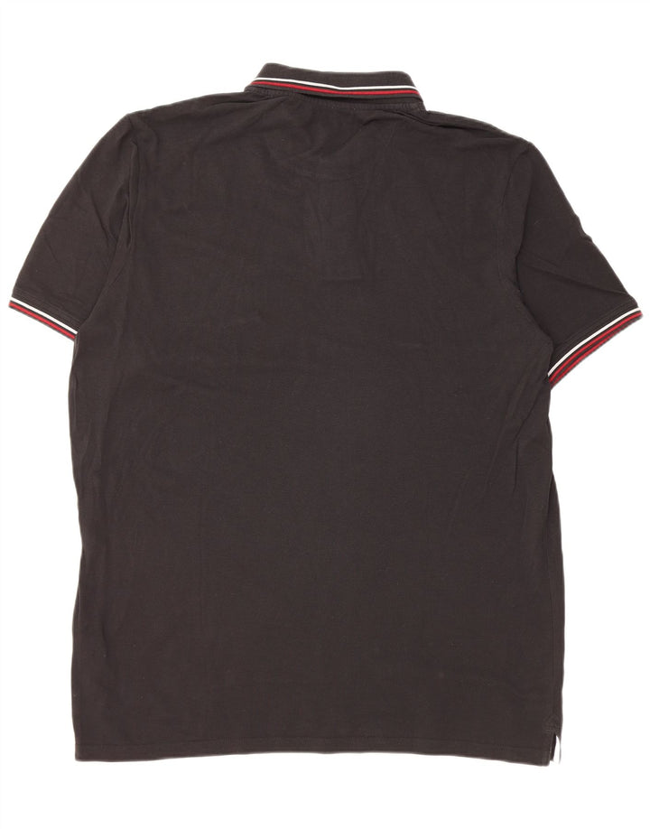Champion Herren Poloshirt 2XL Schwarz Baumwolle