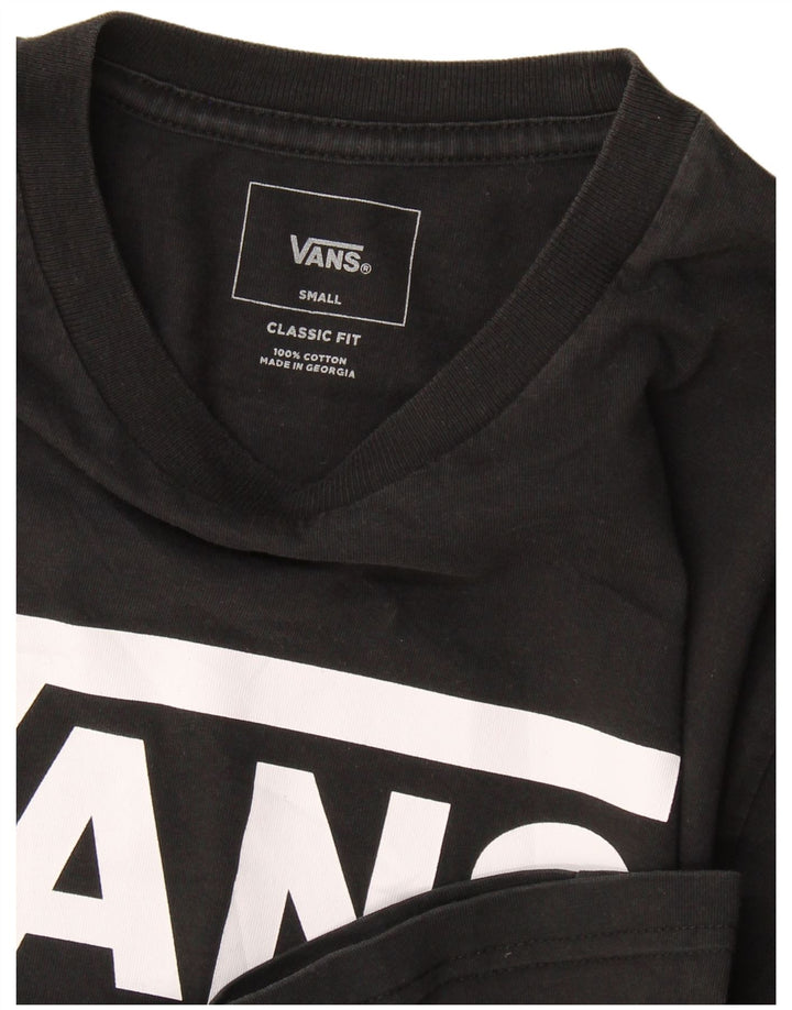 Vans Herren-T-Shirt mit klassischer Passform, Grafik, Größe S, Schwarz