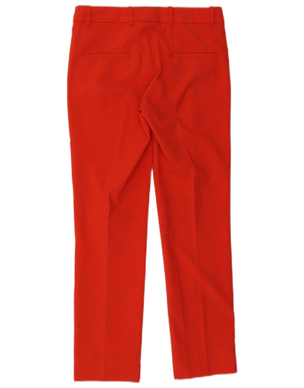 Zara Damen Slim Chino Hose XS W28 L27 Rot