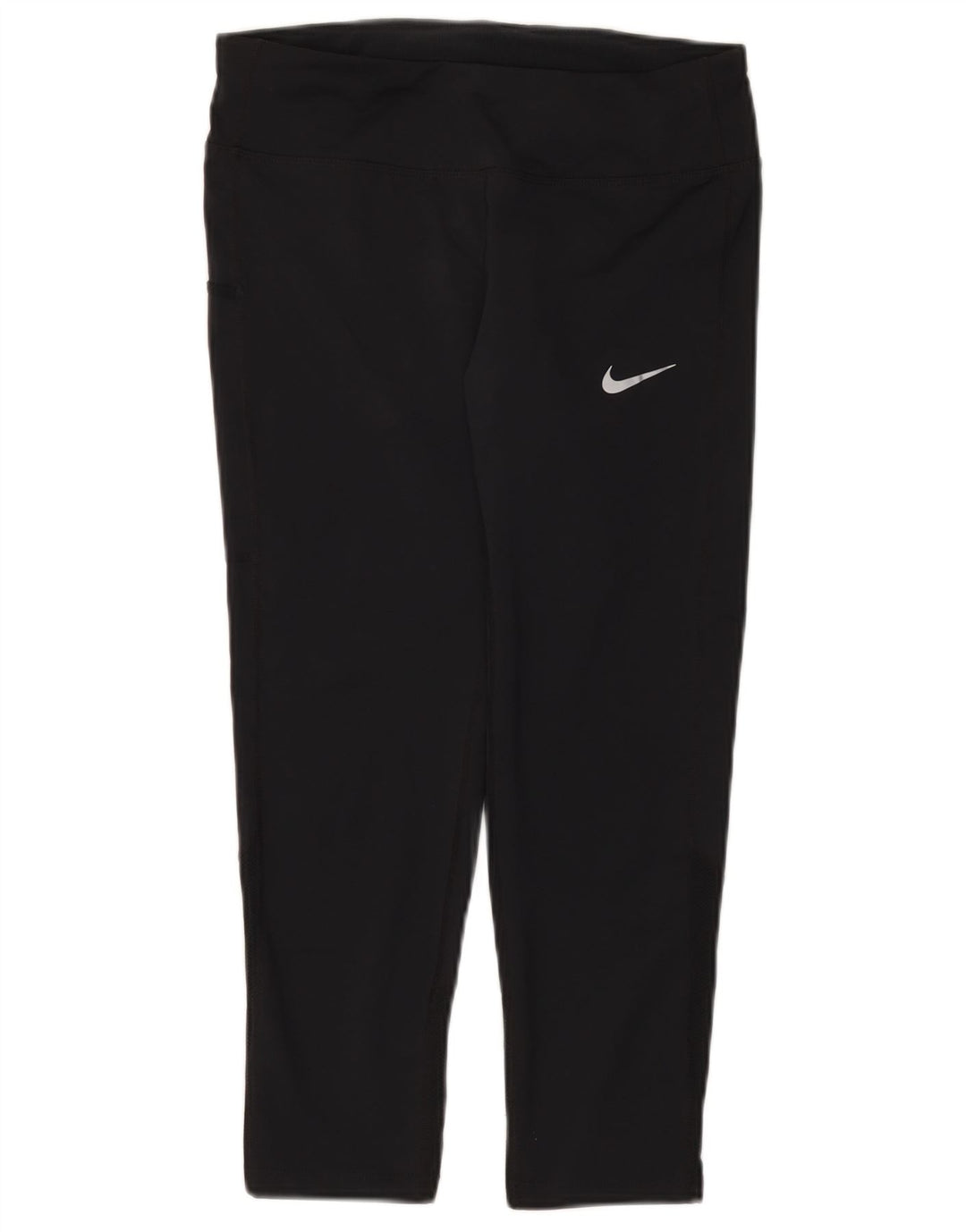 Nike Damen Dri Fit Capri-Leggings, Größe S, Größe S, Schwarz, Polyester