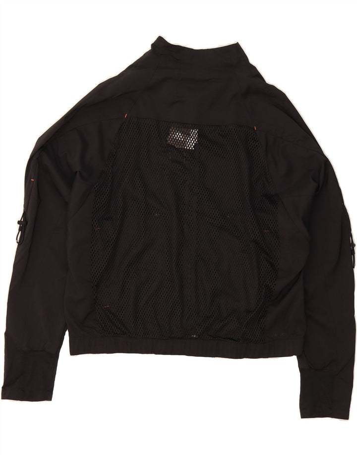 ADIDAS Womens Tracksuit Top Jacket UK 16/18 Large Black Polyester Vintage Adidas and Second-Hand Adidas from Messina Hembry 