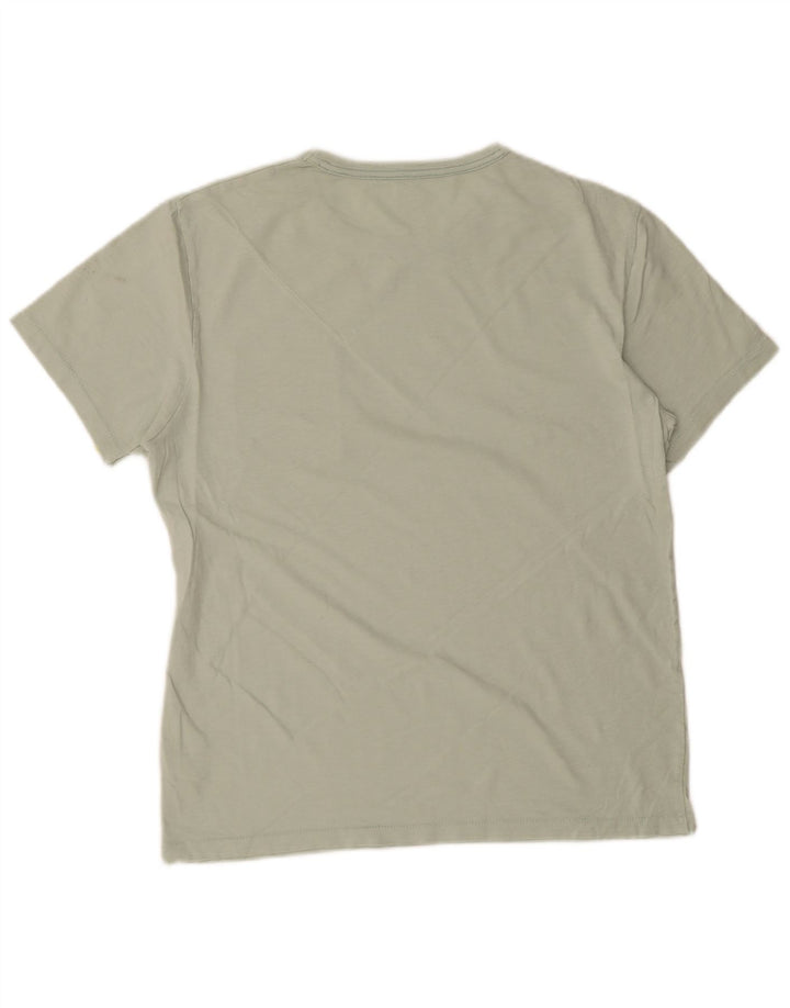 J. CREW Mens T-Shirt Top Medium Green Cotton