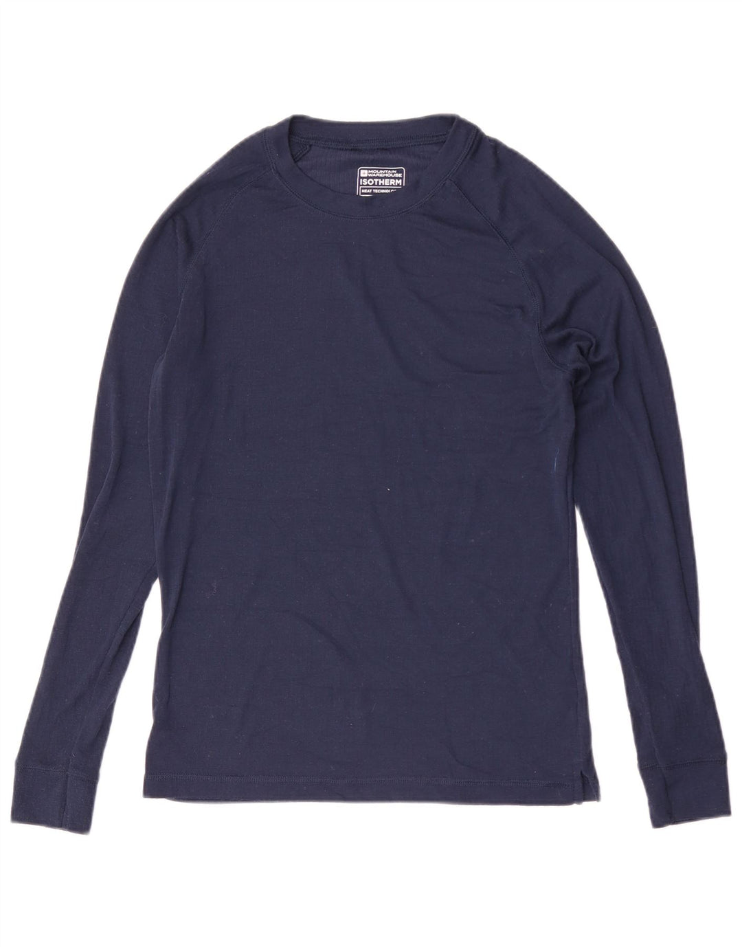 Mountain Warehouse Damen-Oberteil, langärmlig, UK 14, Größe L, Marineblau, Polyester