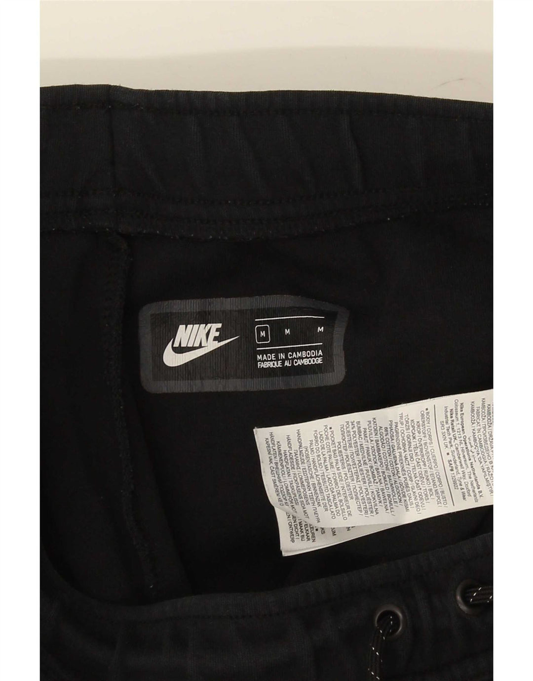 Nike Herren-Trainingshose, Jogginghose, mittelschwarz, Baumwolle