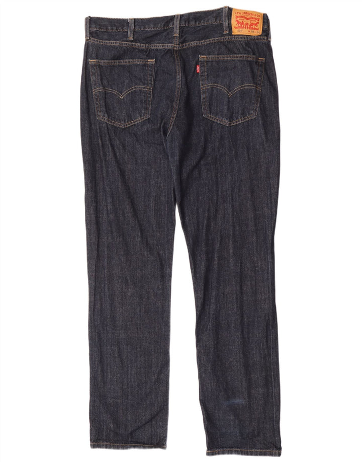Levi's Herren 514 Straight Jeans W38 L34 Marineblau