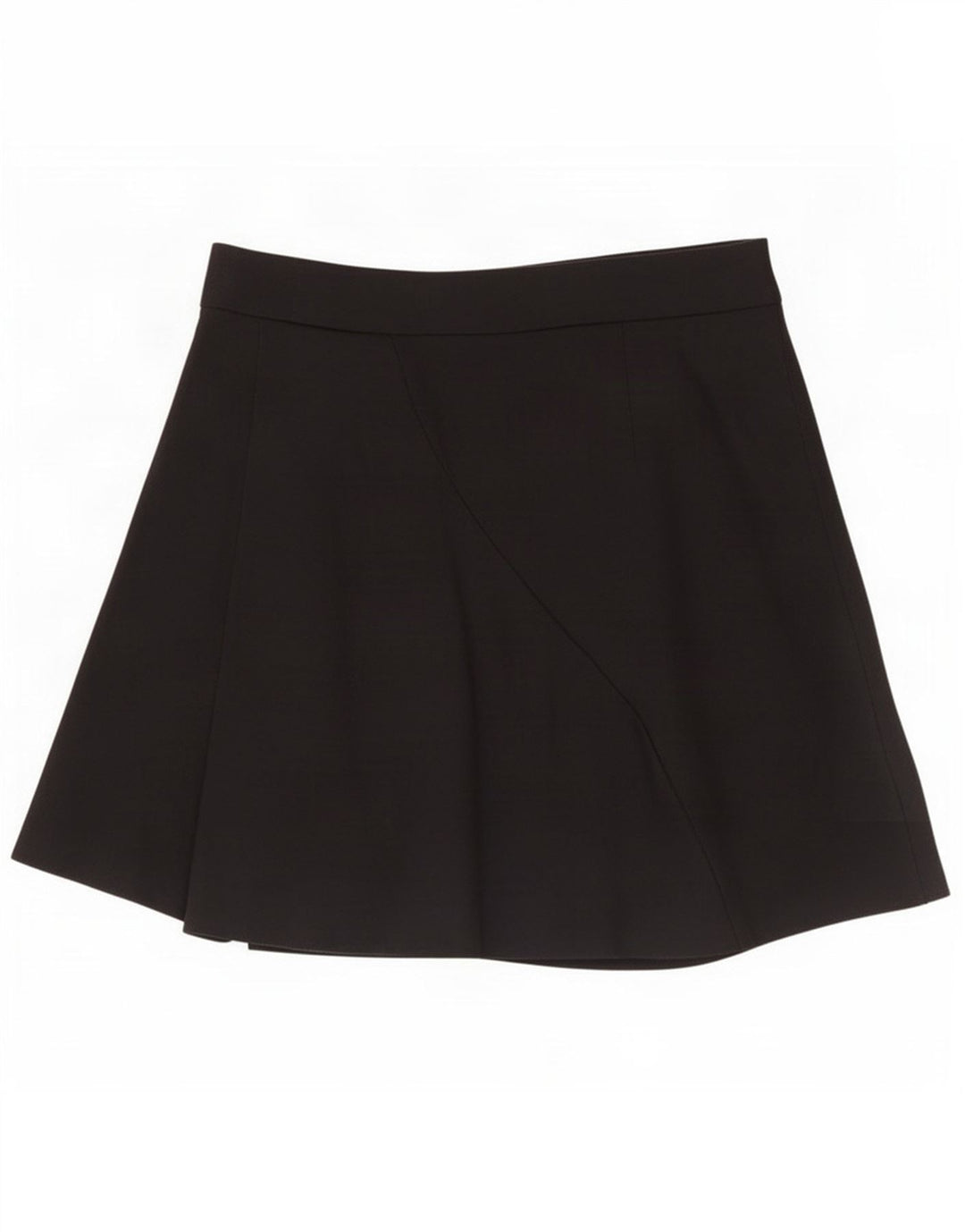 Benetton Damen Minirock W32 Large Schwarz