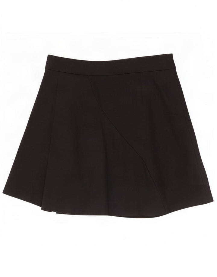 Benetton Damen Minirock W32 Large Schwarz