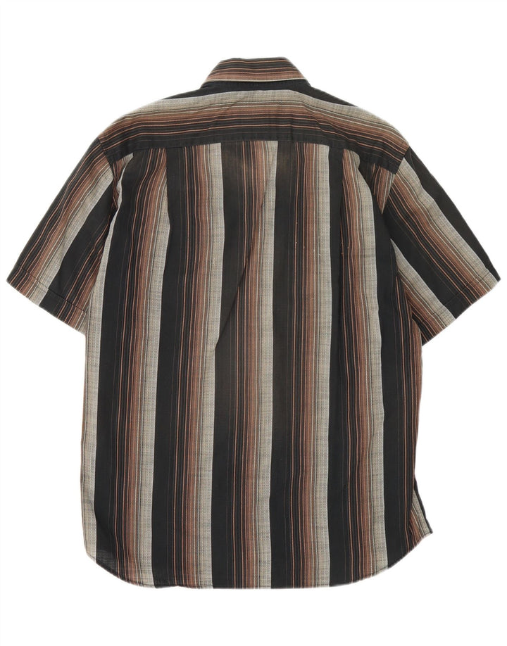 Roccobarocco Herrenhemd Größe 40 15 3/4 Medium Mehrfarbig gestreift