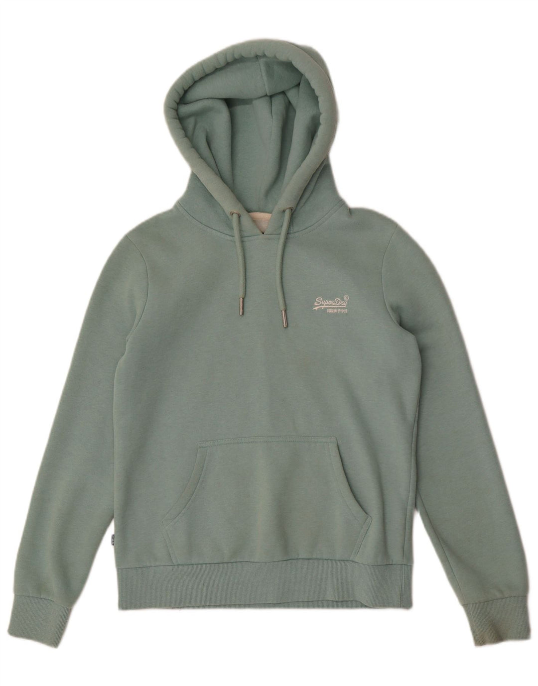 Superdry Damen-Overall-Trainingsanzug, Gr. 10, Größe S, Grün, Baumwolle