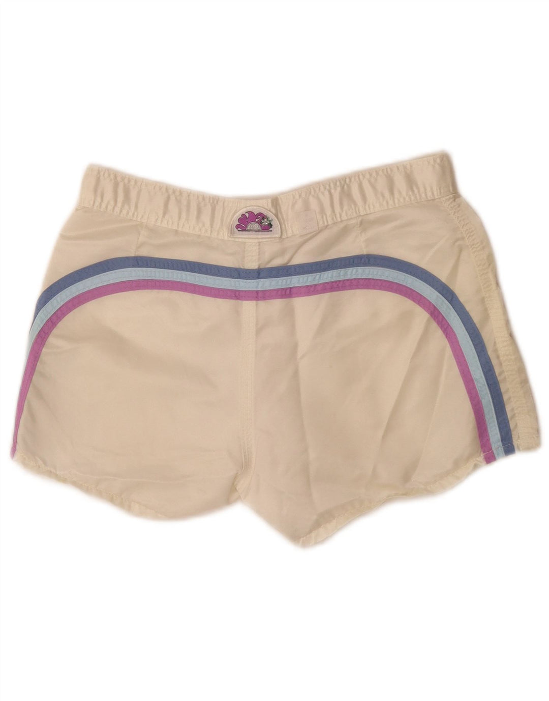 Sundek Damen Badeshorts US 4 Small Weiß Colourblock Nylon