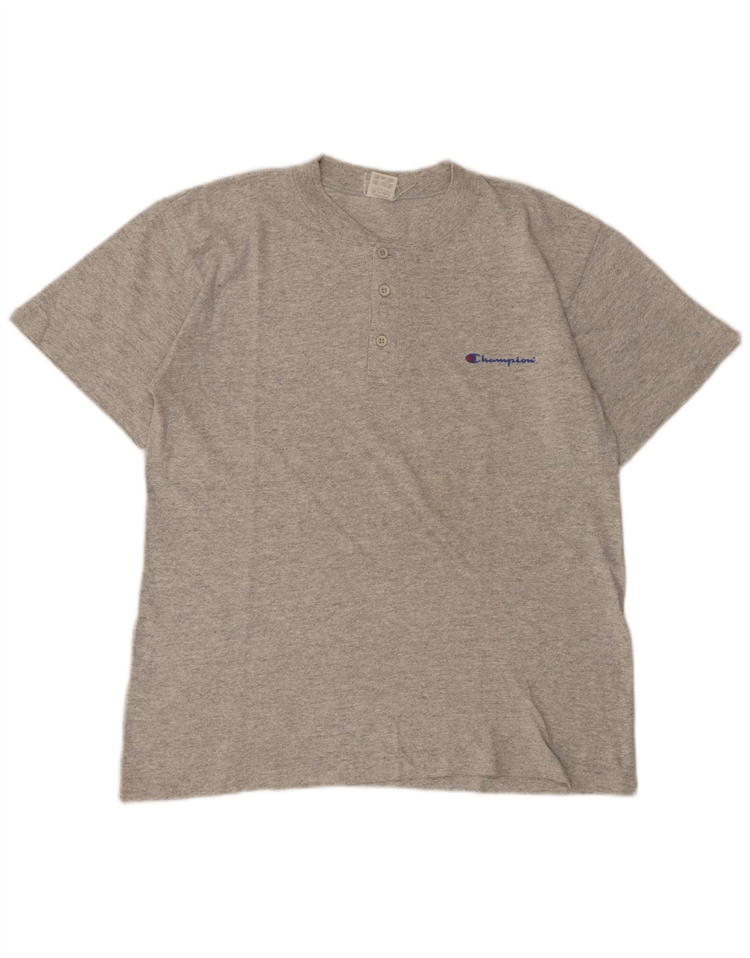 Champion Herren-T-Shirt aus mittelgrauer Baumwolle