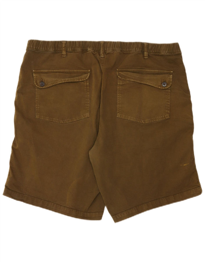 Orvis Herren Cargoshorts W42 2XL Khaki Baumwolle