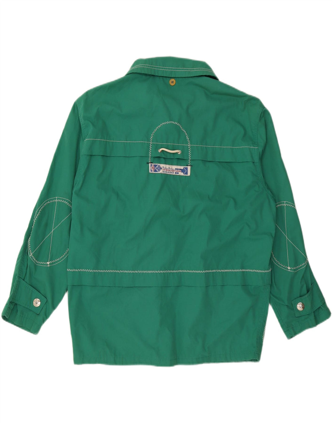 ZIP Herren Utility Jacke UK 40 Large Grün