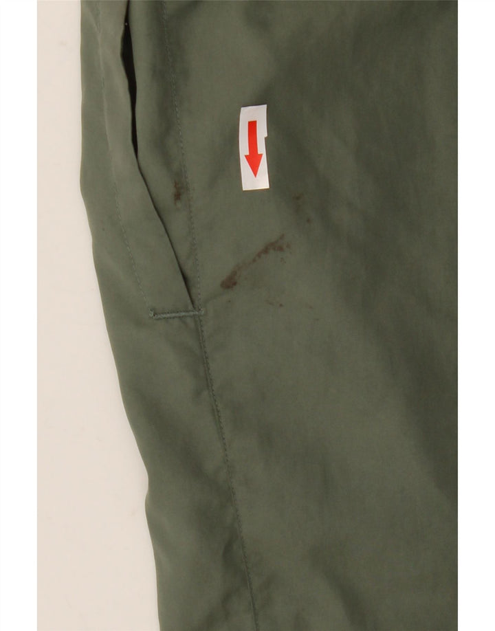 Adidas Herren-Trainingshose, Größe 44/46, groß, Khaki, Polyester