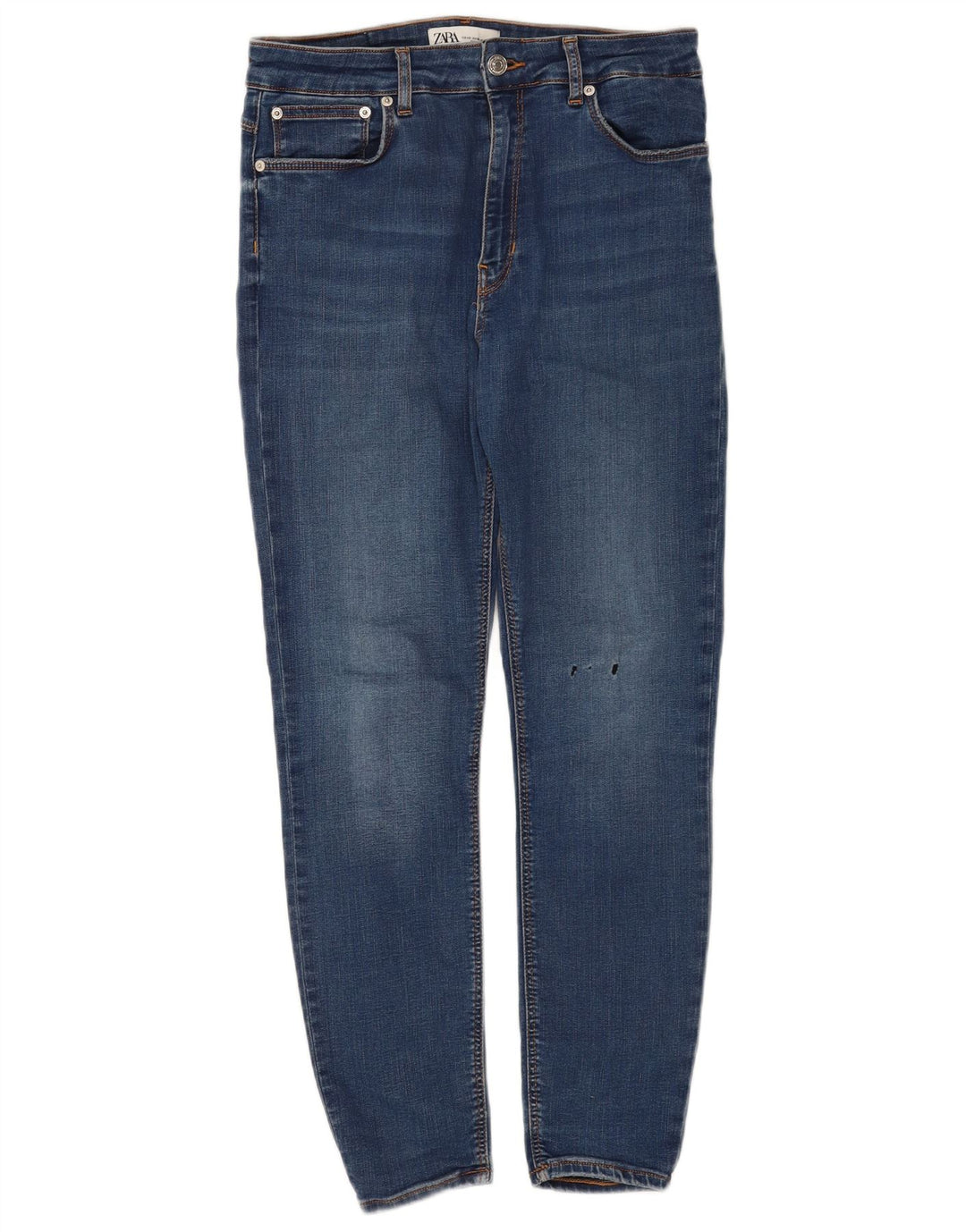 Zara Damen Skinny Jeans EU 40 Medium W30 L26 Blau