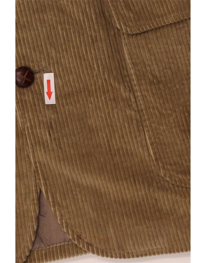 Orvis Herren-Blazer aus Cord mit 2 Knöpfen, UK 42, XL, Beige
