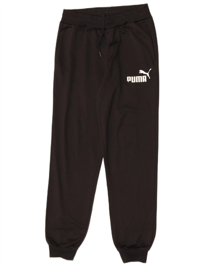 PUMA Jungen Graphic Trainingsanzug Hose Jogger 15-16 Jahre Schwarz Polyester
