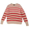 Marks & Spencer Damen-Pullover mit U-Boot-Ausschnitt, Gr. 12, mittelmehrfarbig