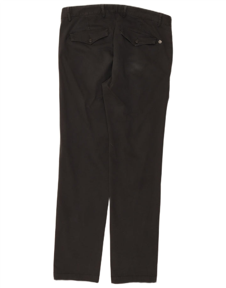 Roy Rogers Slim Chino-Hose für Herren, W33, L31, graue Baumwolle
