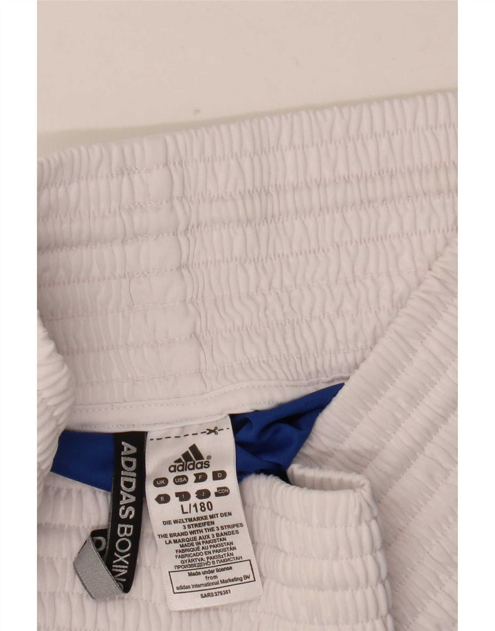 Adidas Herren-Boxsport-Shorts, groß, blaues Colourblock-Polyester