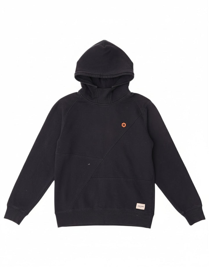 Jack & Jones Herren-Kapuzenpullover aus Baumwolle in mittlerem Marineblau