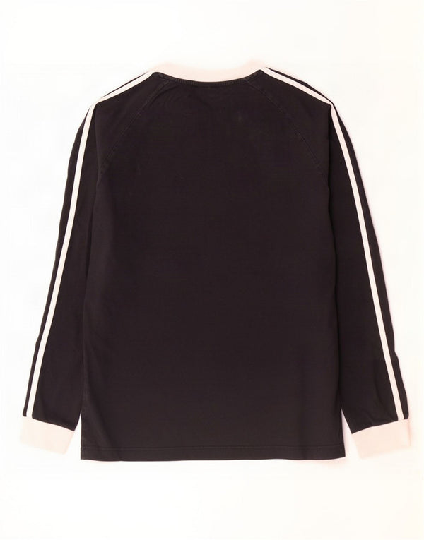 Adidas Herren Top Langarm Large Schwarz Baumwolle