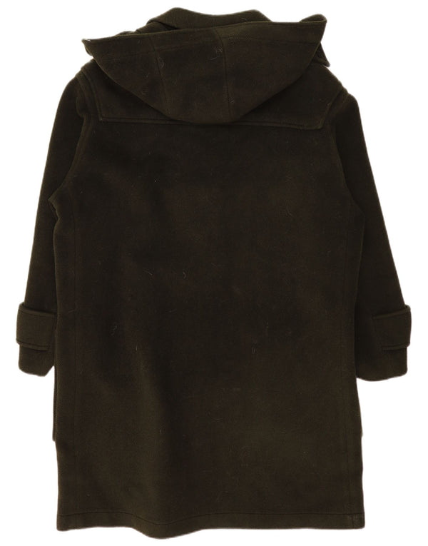 Vintage Damen Kapuzenübergroßer Dufflecoat UK 18 XL Khaki