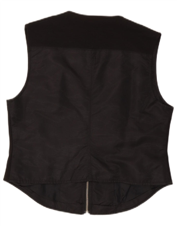 Ann Christine Damen Weste EU 42 Large Schwarz Polyamid