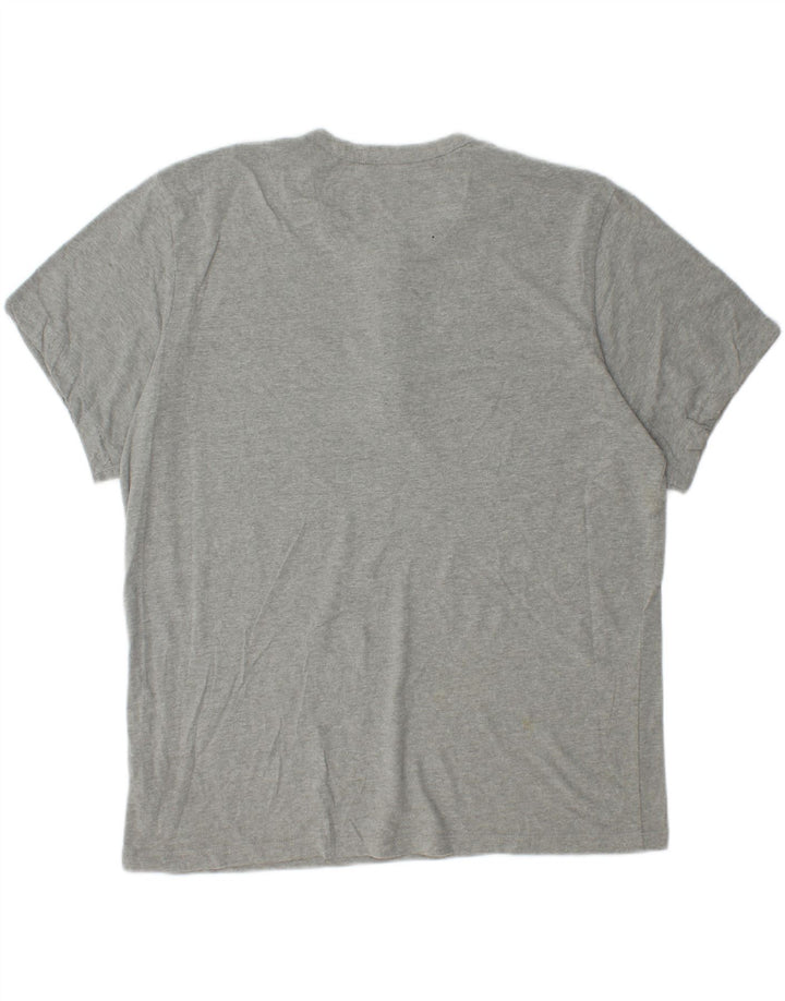 EDDIE BAUER Herren T-Shirt Top Large Grau Baumwolle