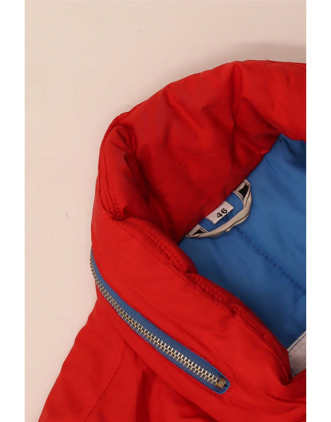 Brunik Herren Skijacke mit Kapuze IT 46 Small Rot Polyester