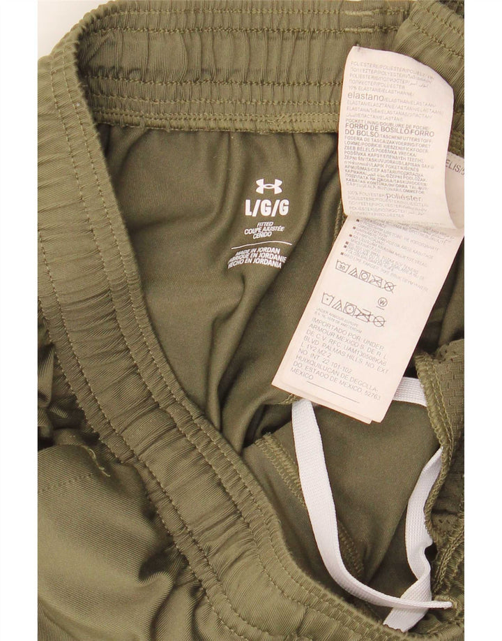 Under Armour Herren-Trainingshose, groß, Khaki, Polyester