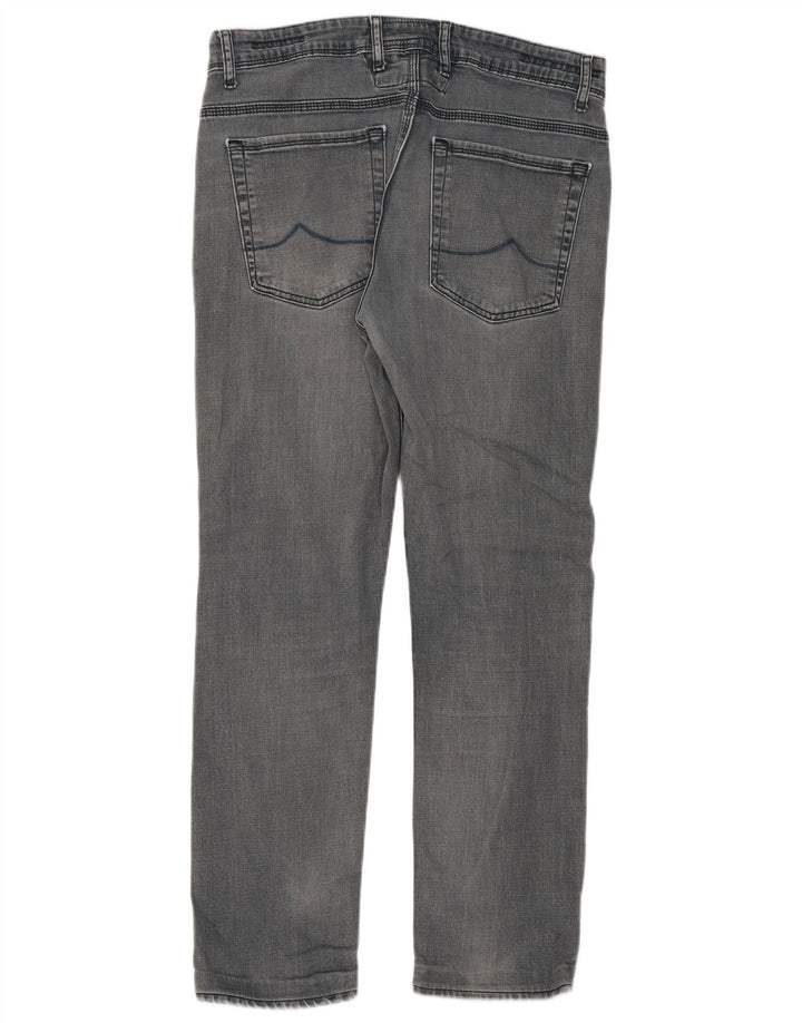 Jacob Cohen Herren Slim Jeans W34 L30 Grau