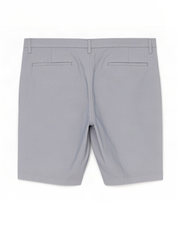 Marks & Spencer Herren Chinoshorts XL W40 Blaue Baumwolle