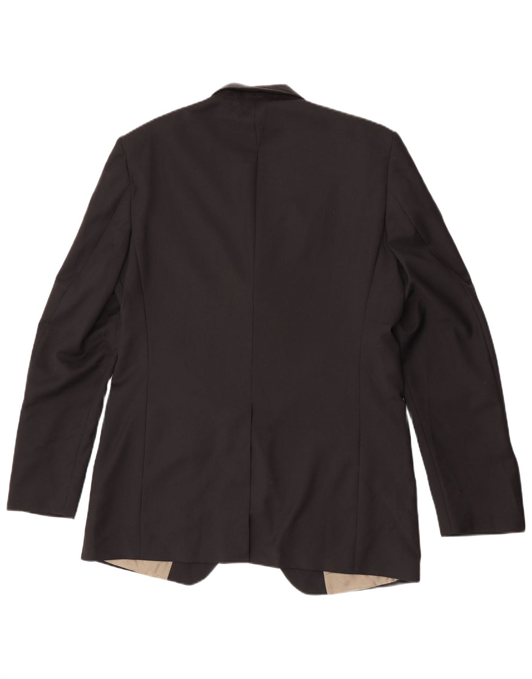 Marks & Spencer Herren-Blazer mit 3 Knöpfen, schmale Passform, UK 40, Mittelschwarz