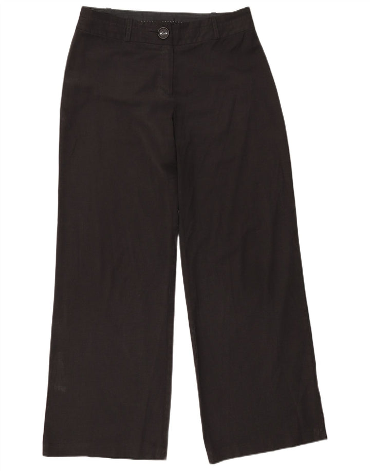 Laura Ashley Damen Freizeithose UK 12 Medium W30 L31 Schwarz Polyester